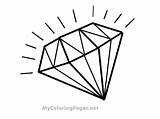 Diamond Coloring Pages  Home sketch template