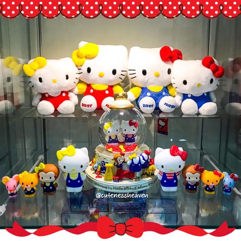 Added another set of plushies to my Hello Kitty & Mimmy display!!! 😍 ️💛 : r/HelloKitty