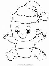 Baby Coloring Pages To Print sketch template