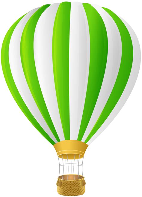 Hot air balloon Clip art - Green Hot Air Balloon Transparent PNG Clip Art png download - 5778* ...
