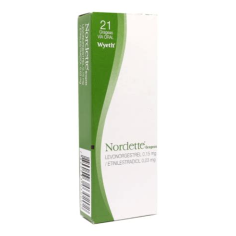 Nordette x 21 comprimidos (Wyeth) - EcoFarmacias