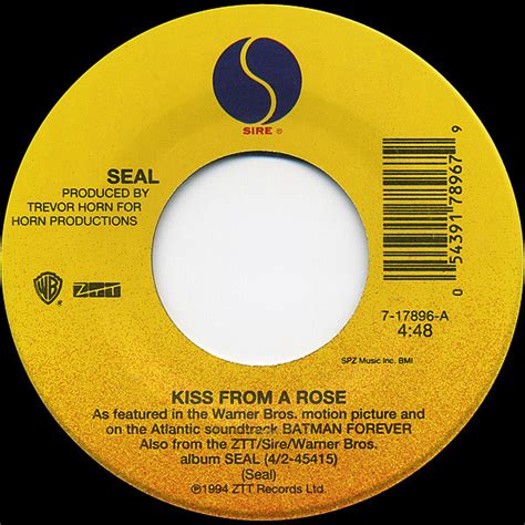 Seal - Kiss From A Rose (1995, Vinyl) | Discogs