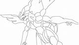 Zekrom Coloring Pages  Free Printable For Kids sketch template