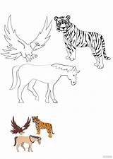 Printable Realistic Animal Coloring Pages 2025 sketch template