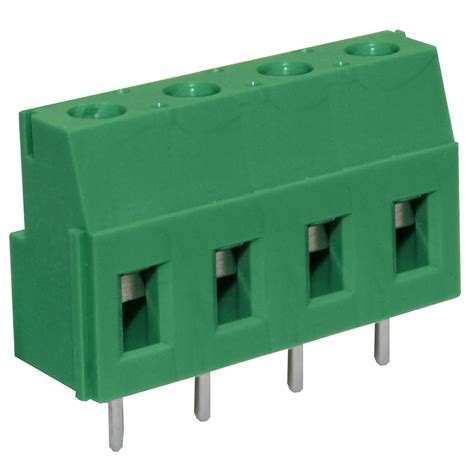 CTBP0118/4 - Standard Profile Terminal Blocks, PCB Rising Clamp Terminal Block | CamdenBoss