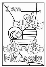 Malaysia Clipart Kids Colouring Coloring Tradisional  Vrogueco sketch template