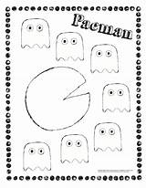 Pacman Coloring Pages To Print  Home sketch template