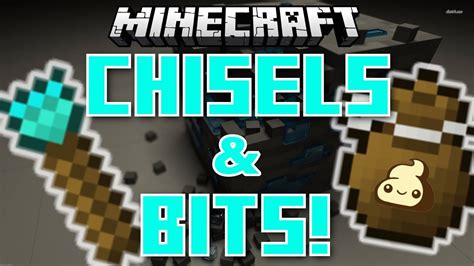 Chisels & Bits Mod for MC 1.8.x-1.7.x - YouTube