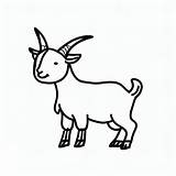 Easy Goat Coloring Page  Download Print Or Color Online For Free sketch template