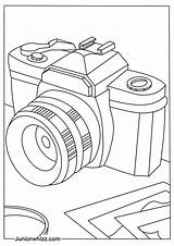 Camera Coloring Pages For Kids 14 Free Printable PDFs sketch template