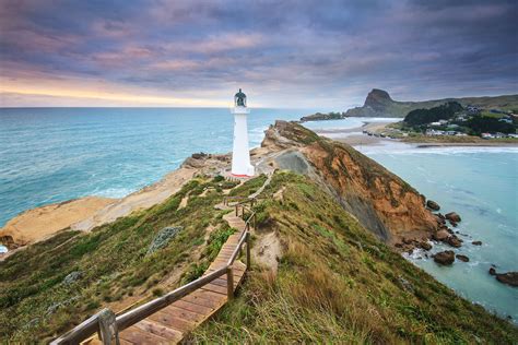 Castlepoint Lighthouse Sunrise - NZ Landscape Prints