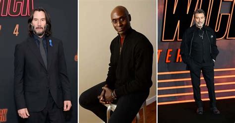 Lance Reddick called 'John Wick' co-stars Keanu Reeves and Ian McShane 'family' in last ...