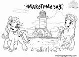 Más De 30 Páginas Para Colorear My Little Pony Una Nueva Generación  sketch template
