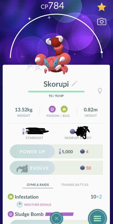 Shiny Skorupi Trading - POGO Trading