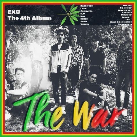 EXO KO KO BOP (THE WAR) album cover By LEAlbum | Album covers, Ko ko ...