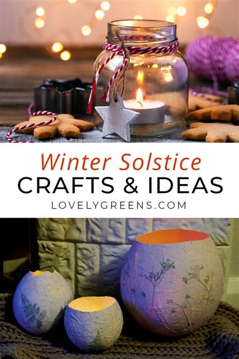 Easy to Make Winter Solstice Crafts for Instant Hygge • Lovely Greens