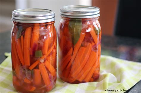 Mexican Pickled Carrots - Cheery Kitchen