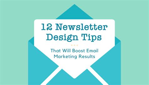 12 Newsletter Design Tips That Will Boost Email Marketing Results