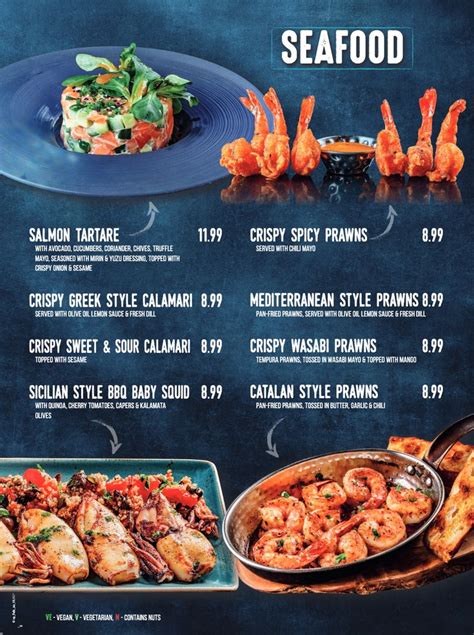 Seafood Images | Seafood menu, Seafood restaurant, Seafood menu ideas