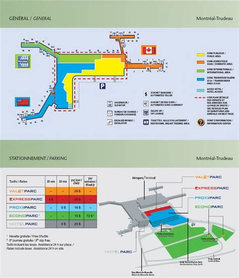 montreal-airport-general-map - The Montreal Visitors Guide