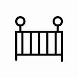 Cot Clipart For Coloring sketch template
