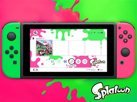 Splatoon - Nintendo Switch Theme | Splatoon, Nintendo switch, Nintendo