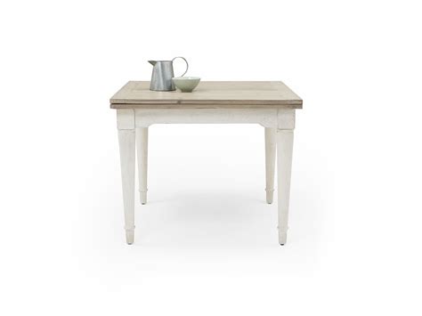 Toaster Flip Top Table in White | Extendable Dining Table | Loaf