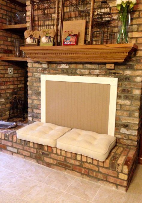 17 best unused fireplace cover images on Pinterest | Fireplace cover, Unused fireplace and ...