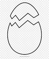 Cracked Egg Coloring Page Pages sketch template