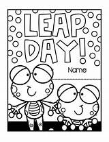 Leap Year Day Coloring Pages By Nwe Class Teacher  TPT sketch template