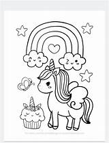 Unicorn coloring Pages Free Printable Book – Artofit sketch template