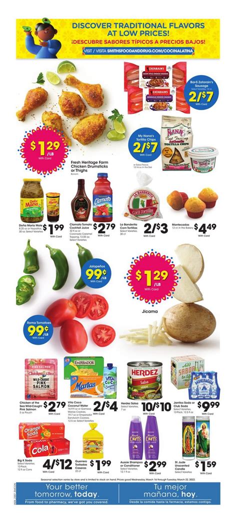 Smith's Food and Drug Weekly Ad Mar 16 – Mar 22, 2022