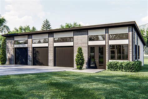 Modern Garage Plan with a Studio - 62859DJ | Architectural Designs ...