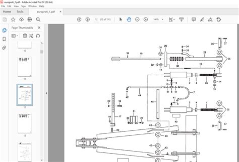 Pottinger Tractor EUROPROFI 1 Spare Parts Manual - PDF DOWNLOAD ...