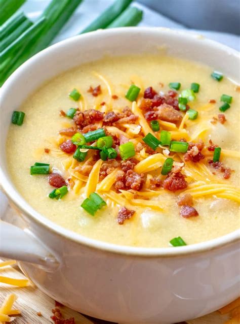 Instant Pot Loaded Potato Soup - Belle of the Kitchen