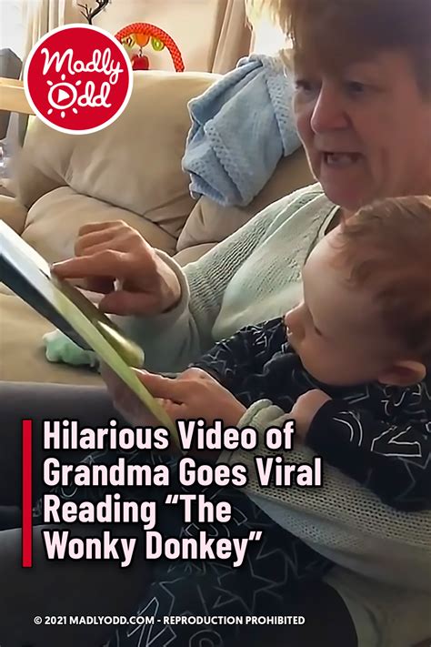 Hilarious Video of Grandma Goes Viral Reading “The Wonky Donkey”