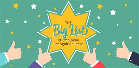 The Big List of Employee Recognition Ideas - RSW Creative