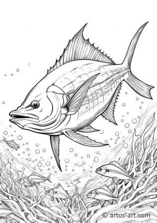 Marlin Coloring Page For Kids » Free Download » Artus Art