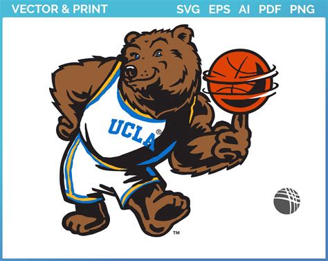 UCLA Bruins Mascot Logo (2004) College Sports Vector SVG Logo In Formats | ubicaciondepersonas ...