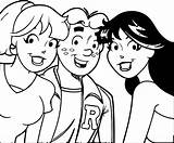Archie Comics Coloring Pages sketch template