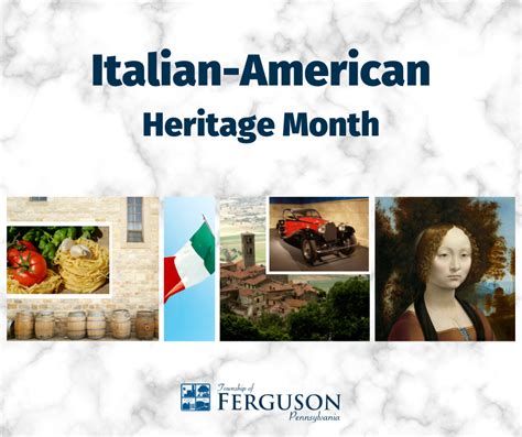 Italian-American Heritage Month | fergusonpa