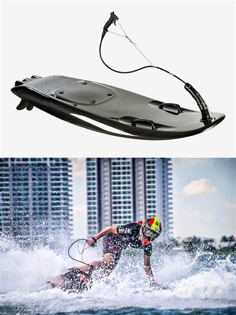 JetSurf Race Titanium Surfboard Has Carbon Fiber Design and is Fully ...