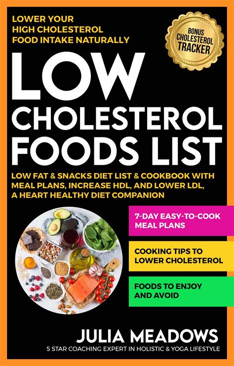 Low Cholesterol Foods List, Lower Your High Cholesterol Food Intake ...