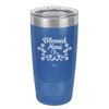 Blessed Mimi Half Wreath - Laser Engraved Stainless Steel Drinkware - – Blue Wallaroo