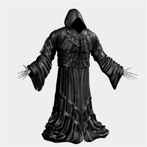 Grim reaper 3d model Low Poly AR 3D Model - Team 3d Yard