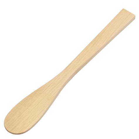 Wooden Spatula Round End 12inch / 30cm | Drinkstuff