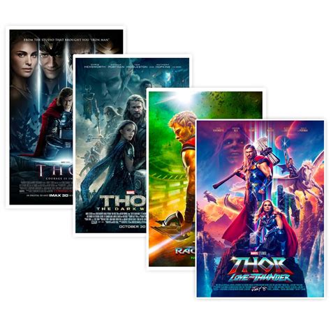 Thor Love And Thunder Canvas Poster, Thor 4 Poster, Thor Movie wall art ...