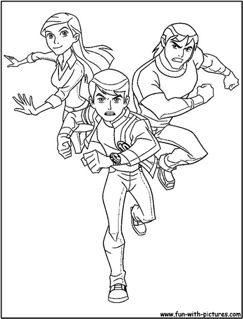 Free Ben 10 Alien Force Coloring Pages, Download Free Ben 10 Alien Force Coloring Pages png ...