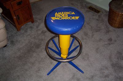 MONROE SHOCK ABSORBERS AUTO PARTS STORE COUNTER STOOL ! | #134453249