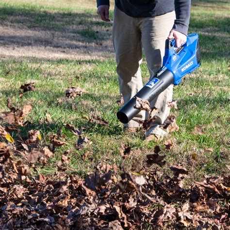 Kobalt 40-volt Max 480-CFM 110-MPH Handheld Cordless Electric Leaf ...